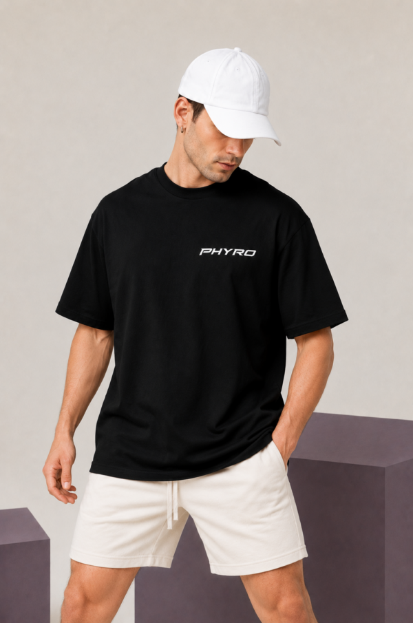 Camiseta Oversize Black - Drop 001