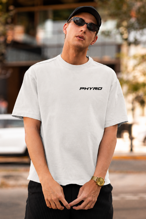 Camiseta Oversize White - Drop 001